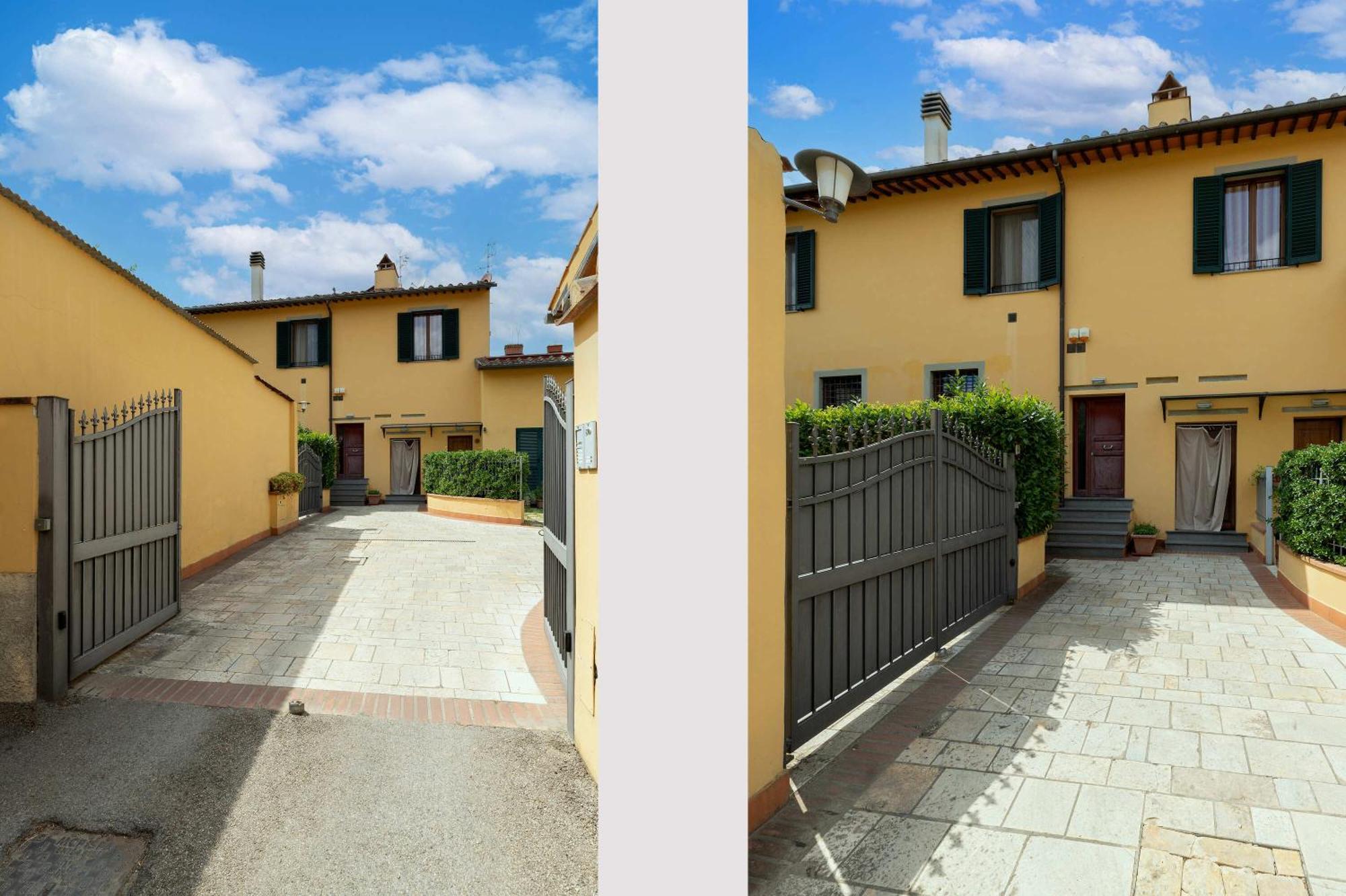 Colonica San Cresci Alle Porte Di Firenze 6 Pax Free Parking Campi Bisenzio Exterior photo